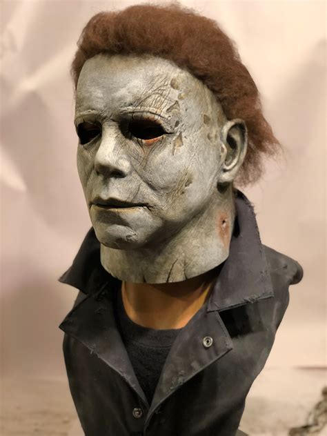 Michael Myers Mask 2018 Halloween Cosplay Costume Latex Full Head Masks gray. $1699. Save 20% with coupon (some sizes/colors) FREE delivery Sat, Sep 16 on $25 of items shipped by Amazon. Or fastest delivery Fri, Sep 15. +2 colors/patterns.